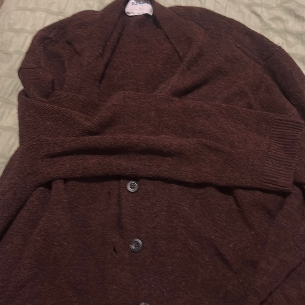 Maroon Cardigan